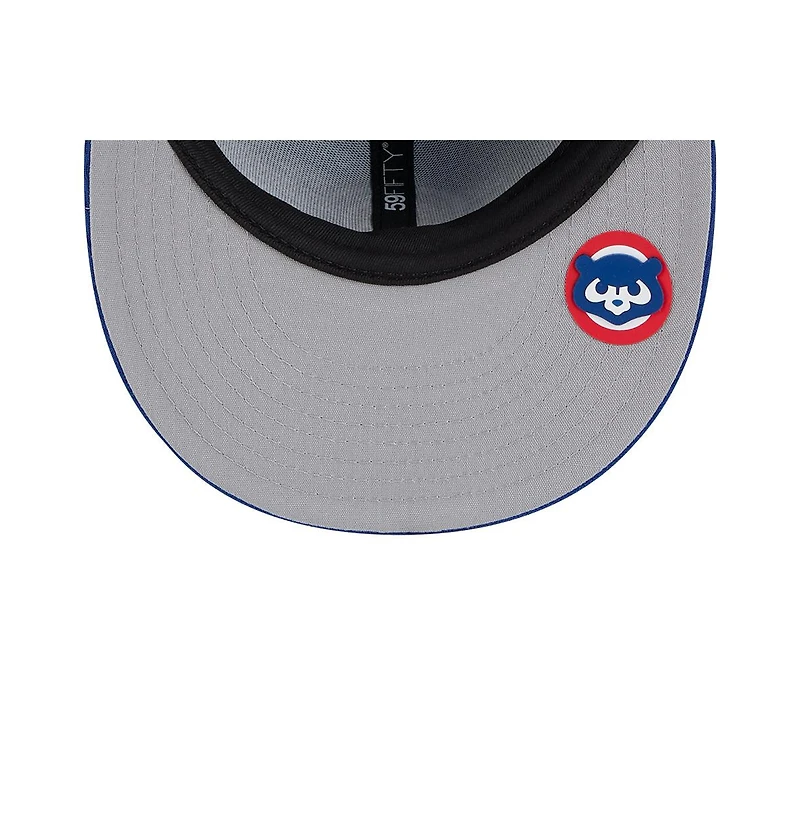 New Era Men's Royal Chicago Cubs 2025 Mlb Clubhouse 59FIFTY Fitted Hat