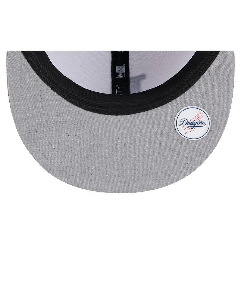 New Era Men's Royal/Gray Los Angeles Dodgers 2025 Mlb Clubhouse 59FIFTY Fitted Hat