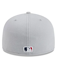New Era Men's Gray St. Louis Cardinals 2025 Mlb Clubhouse 59FIFTY Fitted Hat