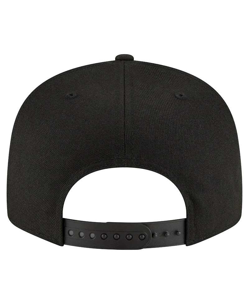New Era Men's Black La Clippers 9FIFTY Snapback Hat