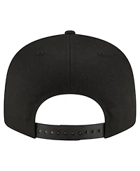 New Era Men's Black La Clippers 9FIFTY Snapback Hat