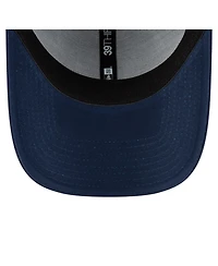 New Era Men's Navy La Clippers Logo 39THIRTY Flex Hat