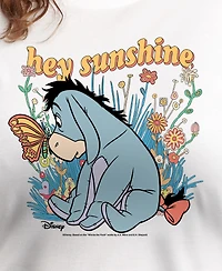 Hybrid Apparel Trendy Plus Winnie The Pooh Hey Sunshine Graphic Crew Neck T-Shirt