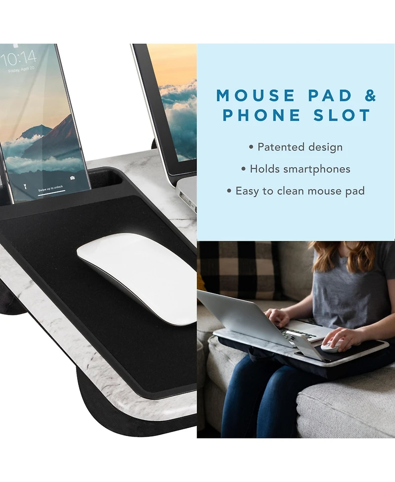 Lapgear Home Office Lap Desk, Left-Handed