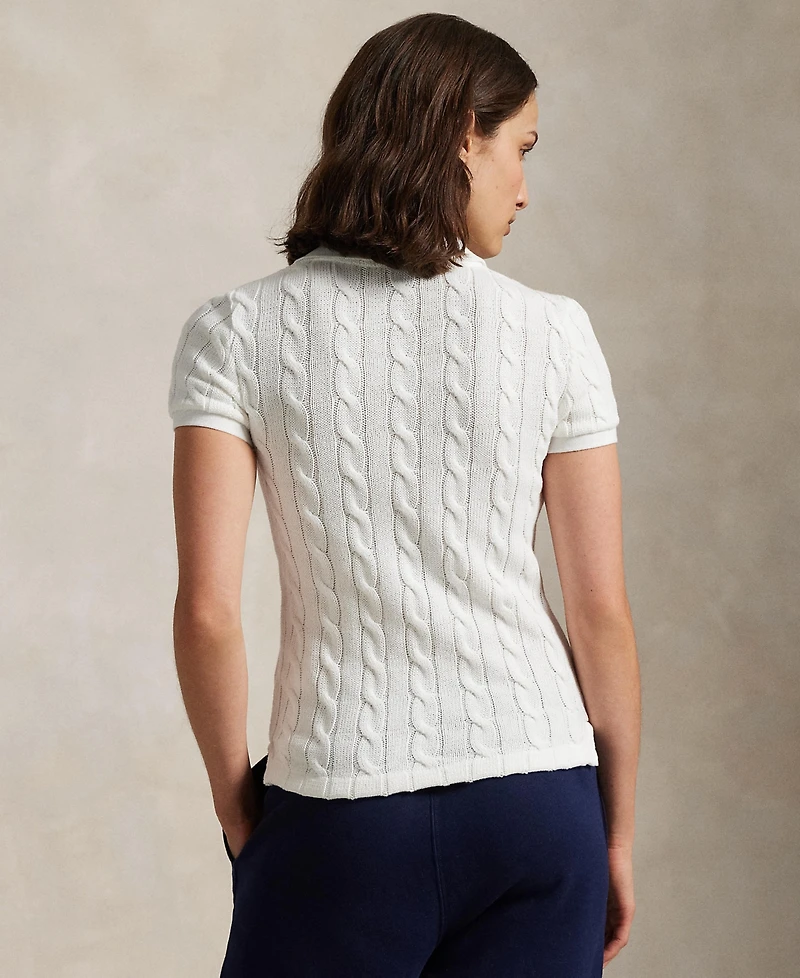 Polo Ralph Lauren Women's Cable-Knit Shirt