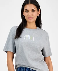 Tommy Jeans Women's Cotton Relaxed Varsity T-Shirt