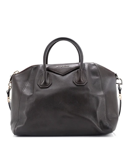 Pre-Owned Givenchy Large Antigona Bag Glazed Leather