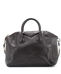Pre-Owned Givenchy Large Antigona Bag Glazed Leather