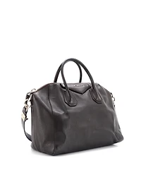 Pre-Owned Givenchy Large Antigona Bag Glazed Leather
