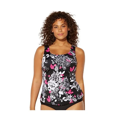 Swimsuits for All Women's Classic Tankini Top