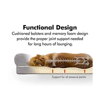 Pet Couch with Solid Memory Foam
