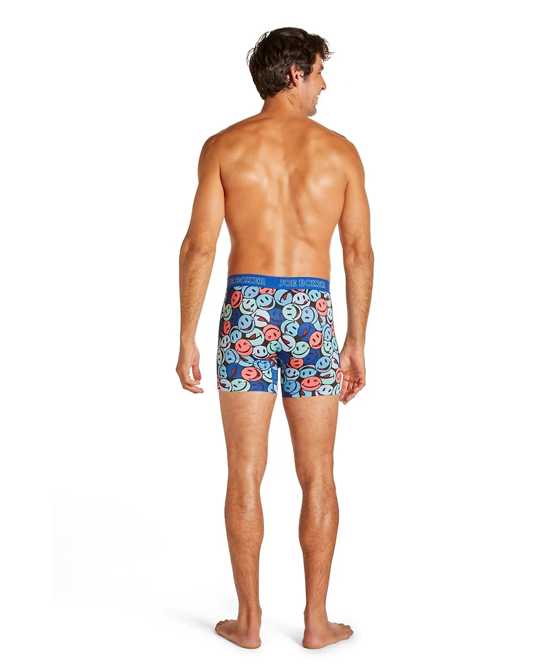 Joe Boxer Men's 4-Pack Micro Mesh Brief