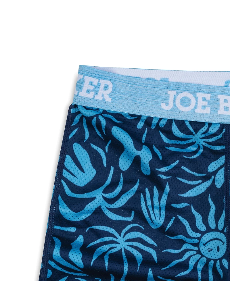 Joe Boxer Men's 4-Pack Micro Mesh Boxer Brief