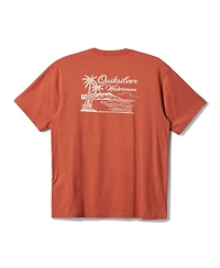 Quiksilver Waterman Men's Island Man Screen T-Shirt
