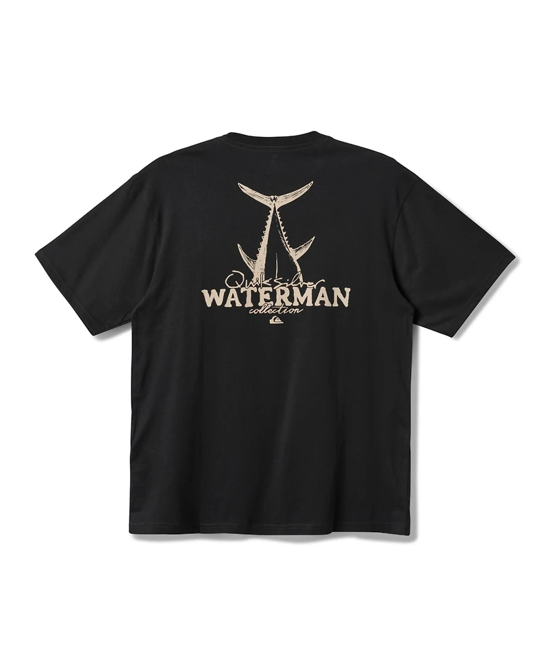 Quiksilver Waterman Men's Core Fisherman Screen T-Shirt