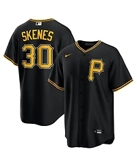 Nike Men's Paul Skenes Black Pittsburgh Pirates Alternate Replica Player Jersey