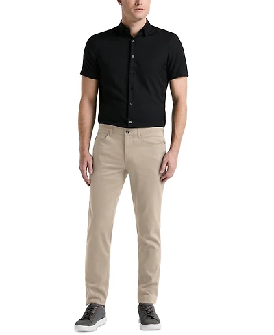 Perry Ellis Men's Double-Weave Slim-Fit 5-Pocket Pants