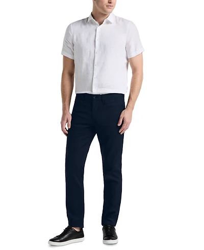Perry Ellis Men's Double-Weave Slim-Fit 5-Pocket Pants