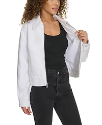 Levi's Women's Western Zip-Front Denim Bomber Jacket