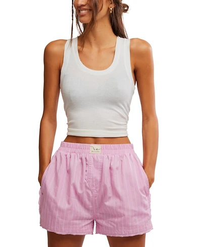 Free People Women's Day To Boxer Sleep Shorts