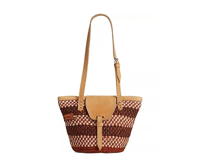 Waves on Earth Handmade Sisal Tote Bag