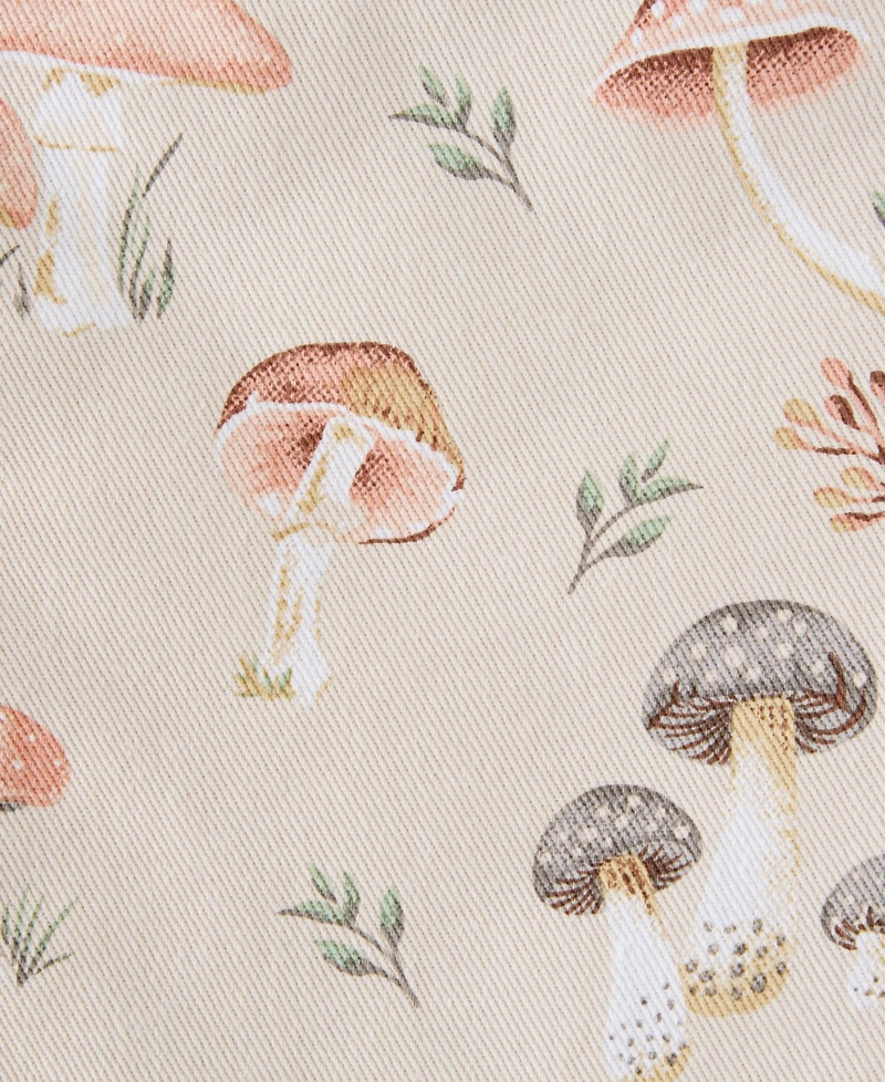 Fiesta Mushrooms Mini Cotton Oven Mitt Set of 2, 5.5" x 8"