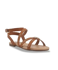 Dkny Little and Big Girls Cassie Vada Metallic Gladiator Sandal