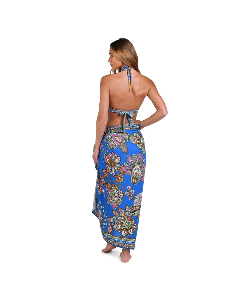 Sunshine 79 Women's Cover Up Swim Beatnik Blossoms Pareo