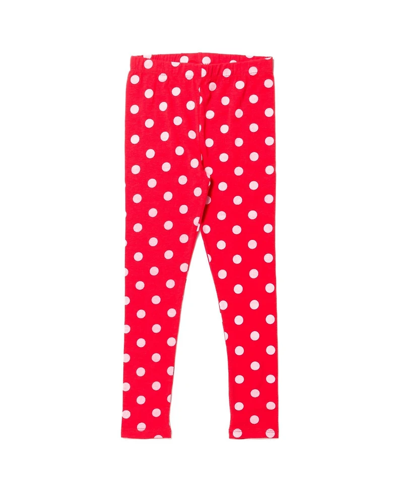 Disney Minnie Mouse Tunic Peplum T-Shirt and Leggings