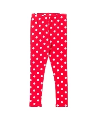 Disney Minnie Mouse Tunic Peplum T-Shirt and Leggings