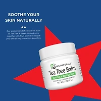 M3 Naturals Natural Tea Tree Balm Infused with Almond Oil and Stem Cell | 2oz