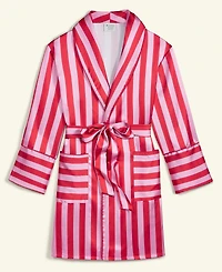 Macy's Flower Show Women's Striped Midi Length Robe, Exclusively at Macy's