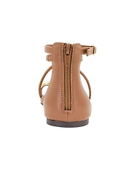 BCBGeneration Women's Kline Crisscross Toe Ring Flat Sandals