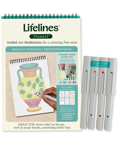 Lifelines FlowArt Mosaic Art Mediterranean