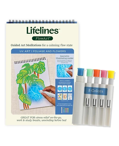 Lifelines FlowArt Ultraviolet Art Kit - Foliage & Flowers