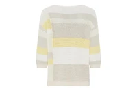 Olsen Women's Colour Block Boat Neck Sweater