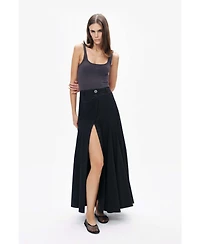 Nocturne Women's Printed Detail Crop Top