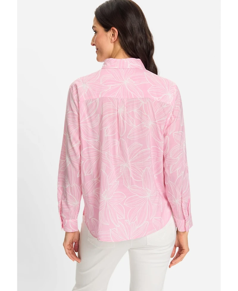 Olsen Women's Floral Shirt