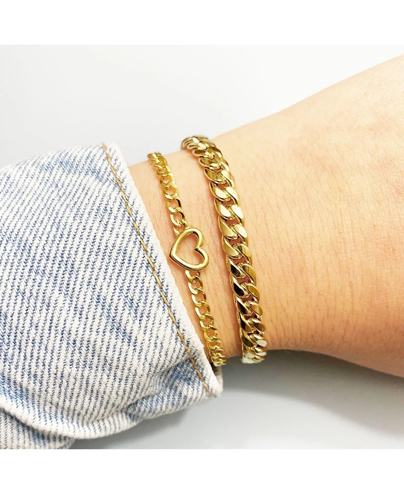 The Lovery Cuban Link Bracelet 14K Yellow Gold