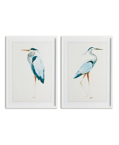 Blue Heron Prints Set of 2