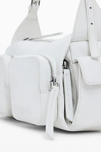 Desigual Women's Small leather bag with pockets