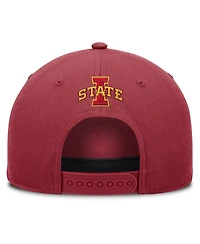 Fanatics Men's Cardinal Iowa State Cyclones Foul Ball Rope Adjustable Hat