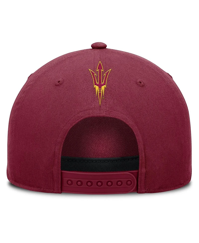 Fanatics Men's Maroon Arizona State Sun Devils Foul Ball Rope Adjustable Hat