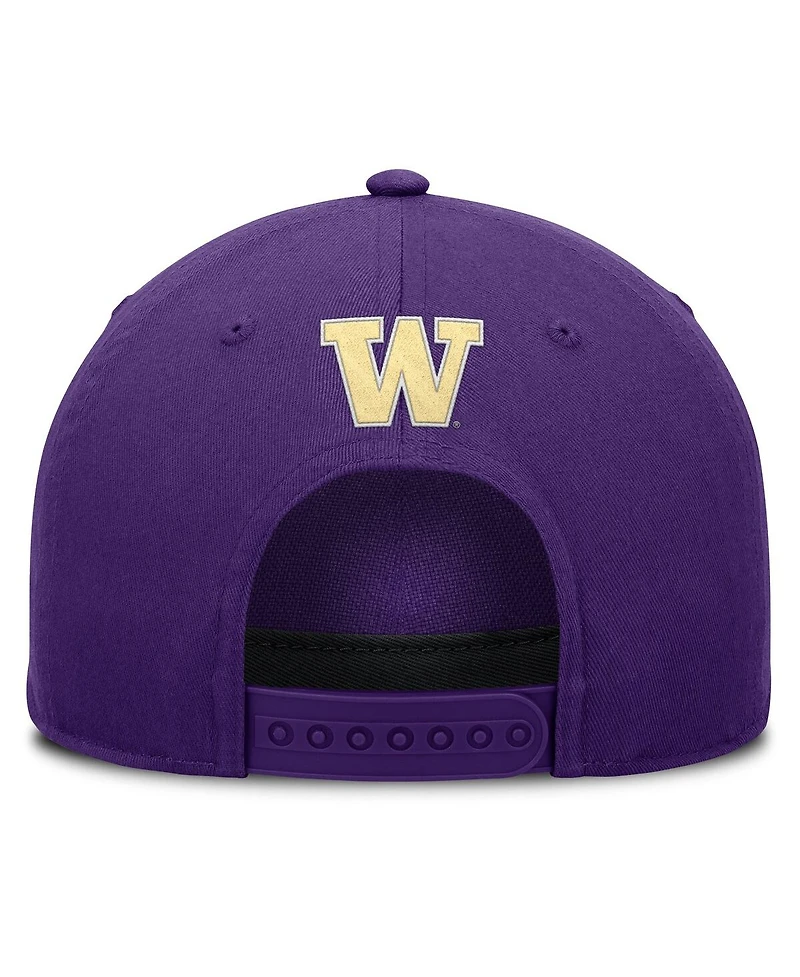 Fanatics Men's Purple Washington Huskies Foul Ball Rope Adjustable Hat