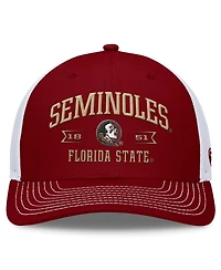 Top of the World Men's Garnet Florida State Seminoles Carson Trucker Adjustable Hat