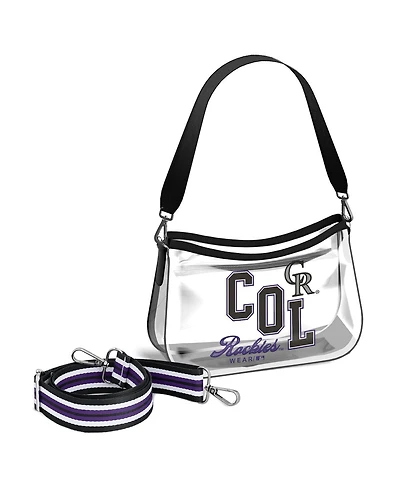 Wear by Erin Andrews Colorado Rockies Clear Stadium Mini Purse