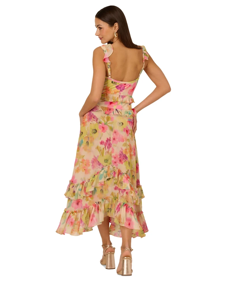 Adrianna Women's Ruffled High-Low Dress
