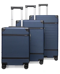 Elle Belleville 3-Piece Expandable Retro Spinner Luggage Set