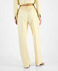 Boss Orange Women's High-Rise Wide-Leg Pants