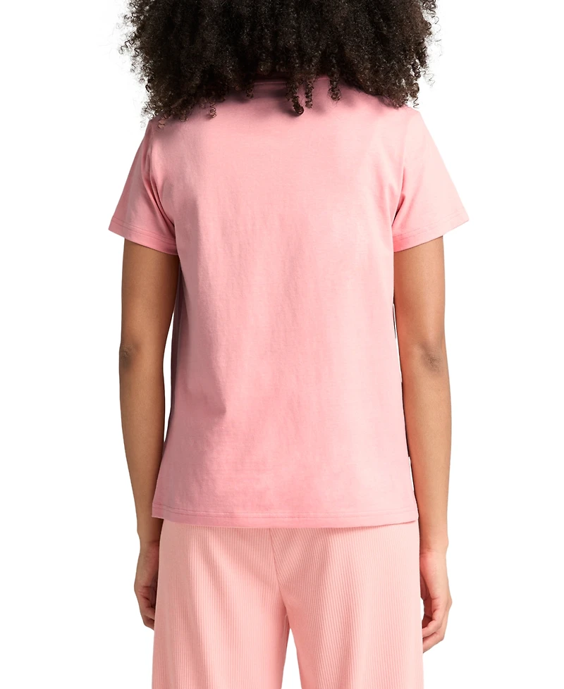 Puma Women's Cotton Wellness Graphic-Print Crewneck Tee